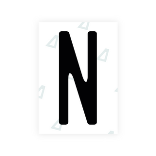 Alite Nanofilm for US (Washington State 2010) license plates - Symbol "N"