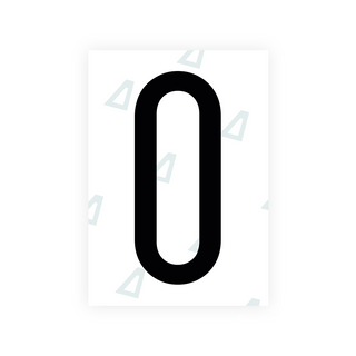 Alite Nanofilm for US (Washington State 2010) license plates - Symbol "O"