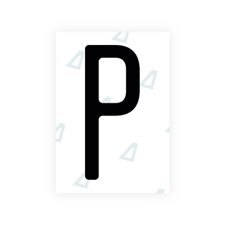 Alite Nanofilm for US (Washington State 2010) license plates - Symbol "P"