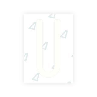 Alite Nanofilm for US (Washington State 2010) license plates - Symbol "U"