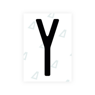 Alite Nanofilm for US (Washington State 2010) license plates - Symbol "Y"