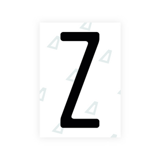 Alite Nanofilm for US (Washington State 2010) license plates - Symbol "Z"
