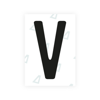 Alite Nanofilm for US (West Virginia 1982) license plates - Symbol "V"