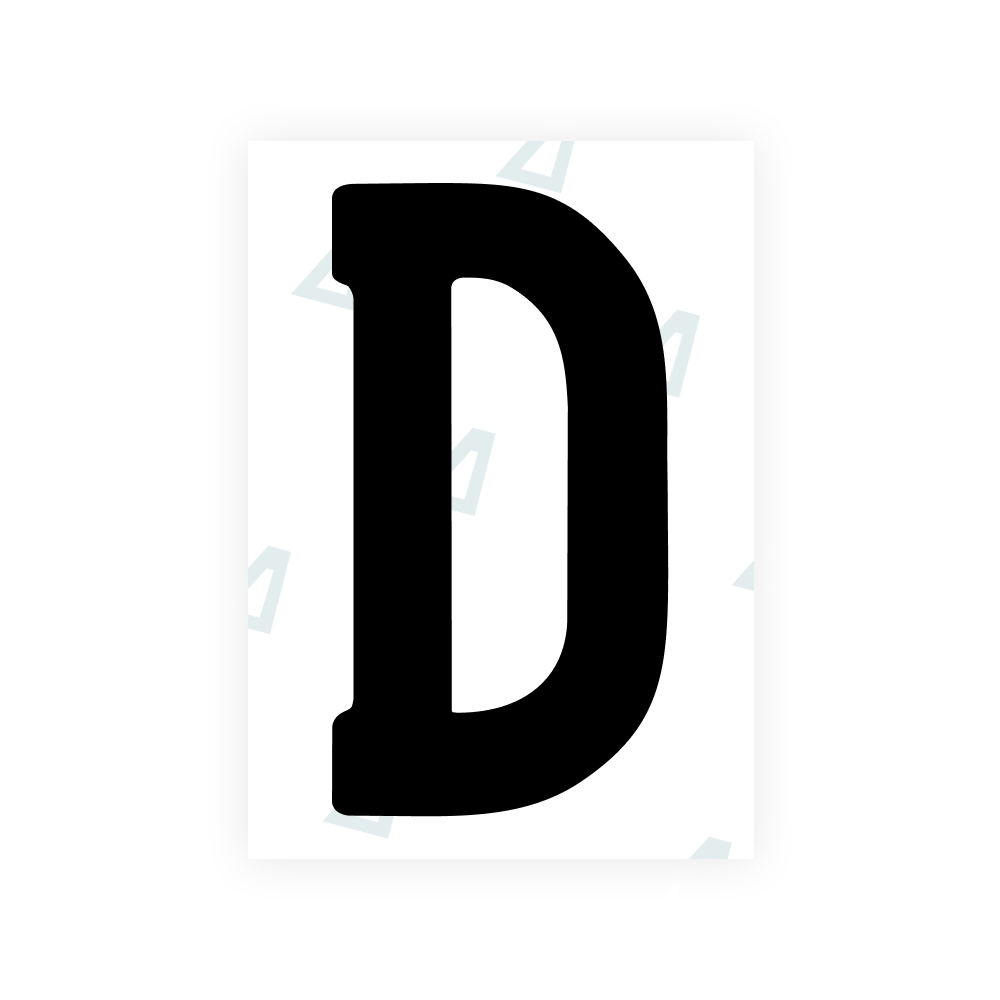 Alite Nanofilm für moldawische Nummernschilder - Symbol "Z"