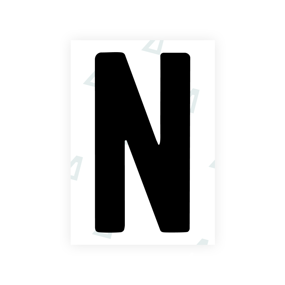 Alite Nanofilm für moldawische Nummernschilder - Symbol "Z"