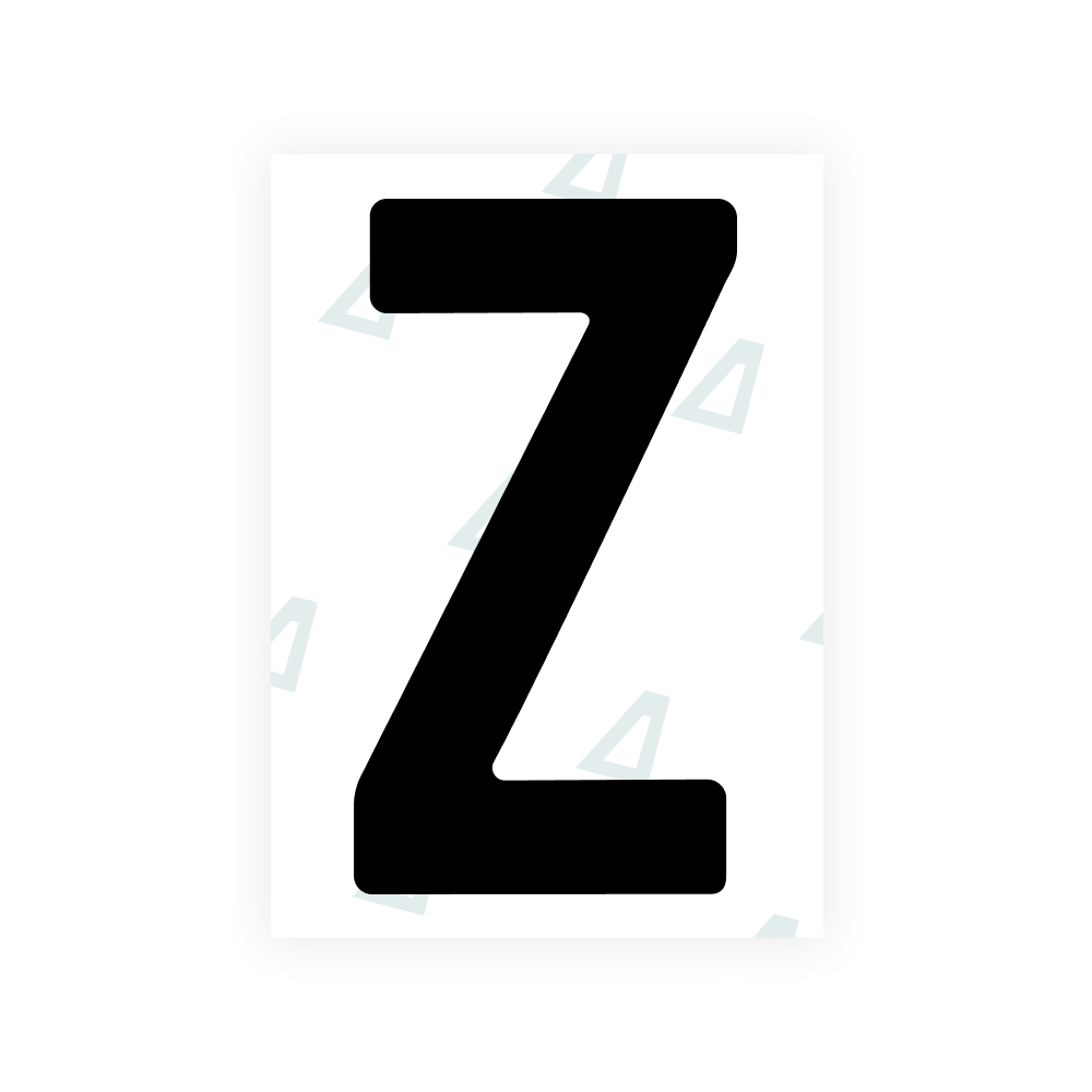 Alite Nanofilm für moldawische Nummernschilder - Symbol "Z"