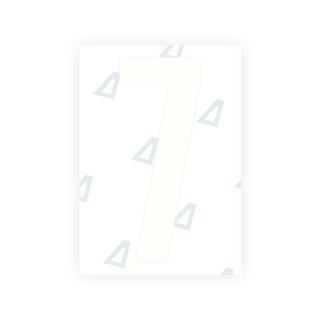 Alite Nanofilm for US (Wyoming 2008) license plates - Symbol "7"