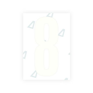 Alite Nanofilm for US (Wyoming 2008) license plates - Symbol "8"