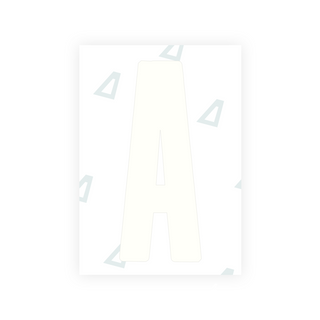 Alite Nanofilm for US (Wyoming 2008) license plates - Symbol "A"