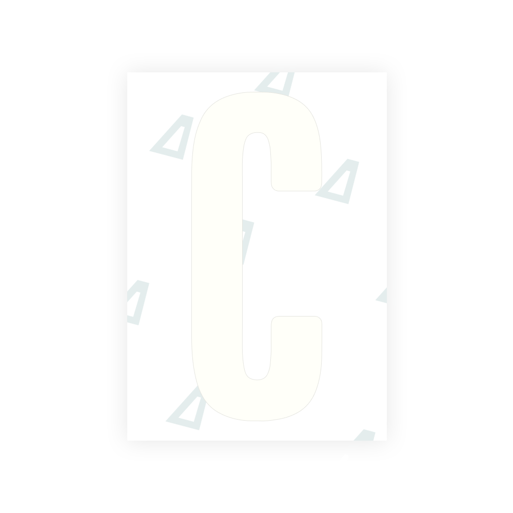 Alite Nanofilm for US (Wyoming 2008) license plates - Symbol "C"