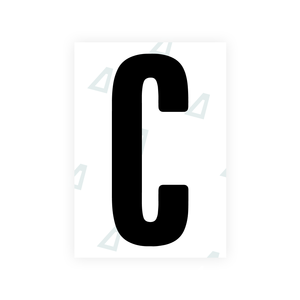 Alite Nanofilm for US (Wyoming 2008) license plates - Symbol "C"