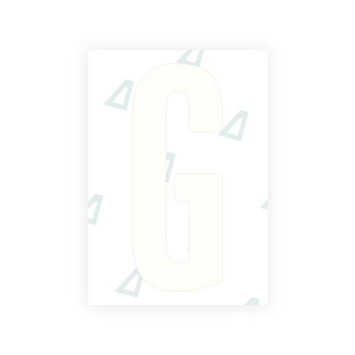 Alite Nanofilm for US (Wyoming 2008) license plates - Symbol "G"