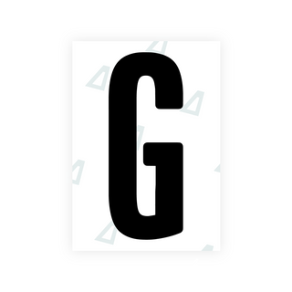Alite Nanofilm for US (Wyoming 2008) license plates - Symbol "G"
