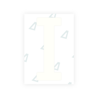 Alite Nanofilm for US (Wyoming 2008) license plates - Symbol "I"