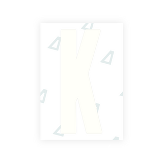 Alite Nanofilm for US (Wyoming 2008) license plates - Symbol "K"