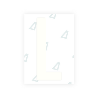 Alite Nanofilm for US (Wyoming 2008) license plates - Symbol "L"