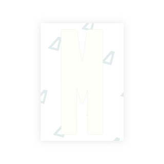 Alite Nanofilm for US (Wyoming 2008) license plates - Symbol "M"