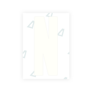 Alite Nanofilm for US (Wyoming 2008) license plates - Symbol "N"