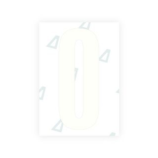 Alite Nanofilm for US (Wyoming 2008) license plates - Symbol "O"