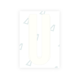Alite Nanofilm for US (Wyoming 2008) license plates - Symbol "U"