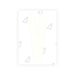 Alite Nanofilm for US (Wyoming 2008) license plates - Symbol "V"