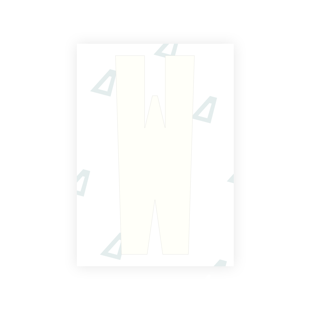 Alite Nanofilm for US (Wyoming 2008) license plates - Symbol "W"