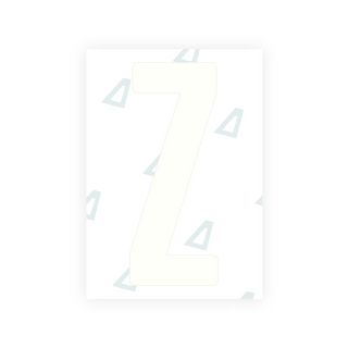 Alite Nanofilm for US (Wyoming 2008) license plates - Symbol "Z"