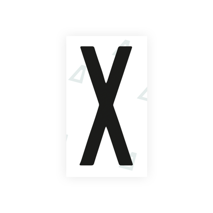 Alite Nanofilm for Mexico license plates - Symbol "X" - Alite