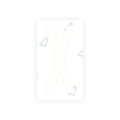 Alite Nanofilm for Mexico license plates - Symbol "X" - Alite