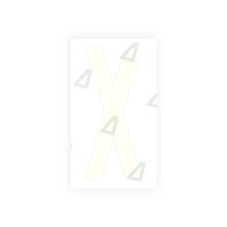 Alite Nanofilm for US (Oklahoma) Moto license plates - Symbol "X" - Alite