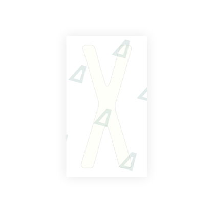 Alite Nanofilm for US (Wisconsin) license plates - Symbol "X" - Alite