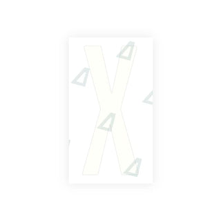 Alite Nanofilm for US (Nevada) Moto license plates - Symbol "X" - Alite