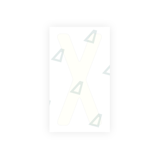 Alite Nanofilm for front Switzerland license plates - Symbol "X" - Alite