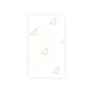 Alite Nanofilm for India license plates - Symbol "X" - Alite