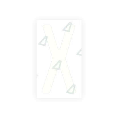 Alite Nanofilm for US (Quebec) license plates - Symbol "X" - Alite