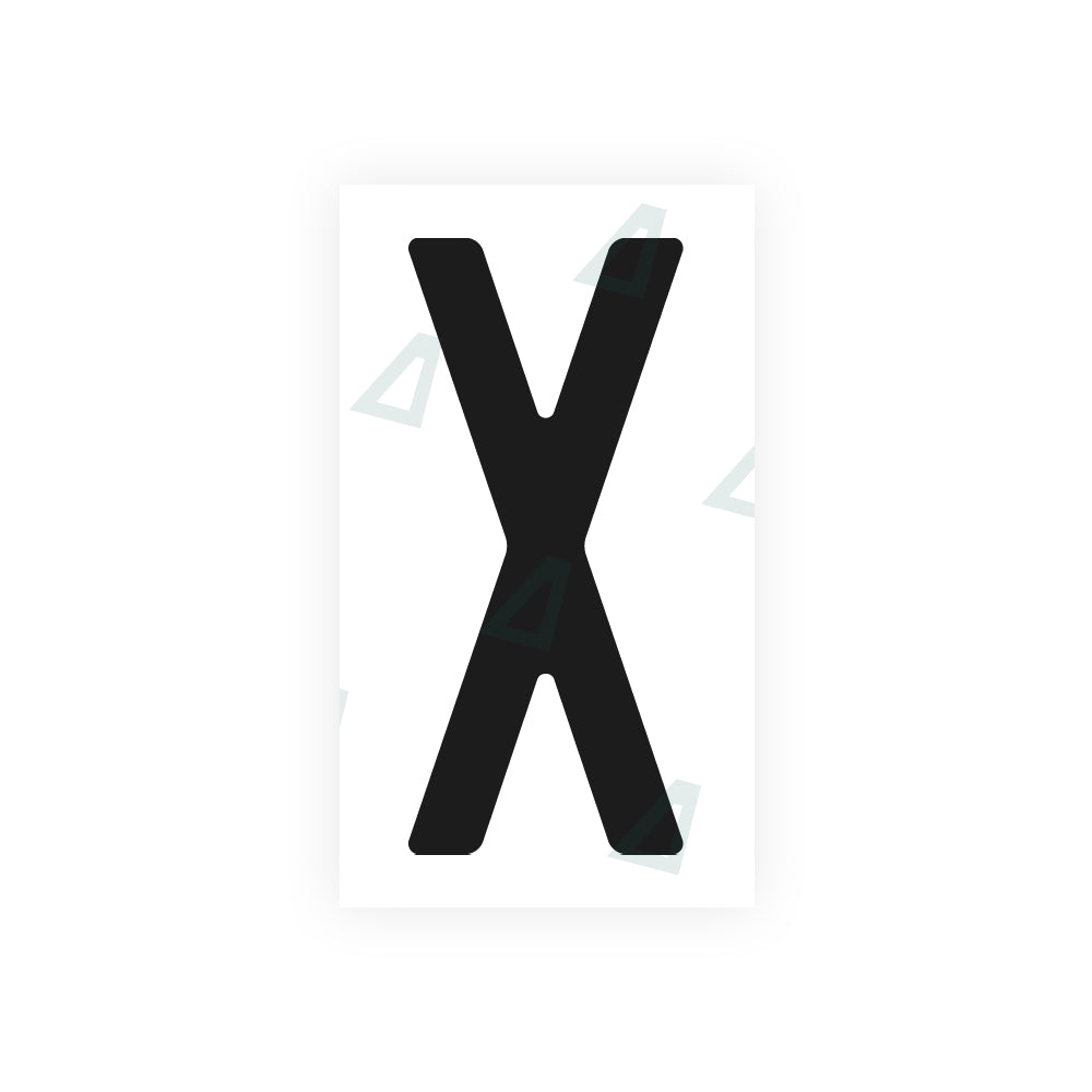 Alite Nanofilm for AUS (Victoria) license plates - Symbol "X" - Alite