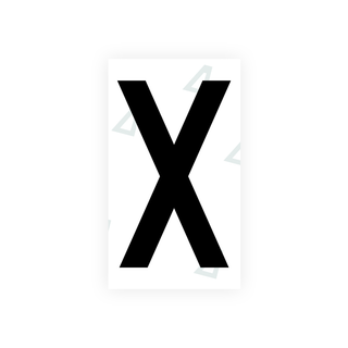 Alite Nanofilm for Greece license plates - Symbol "X" - Alite