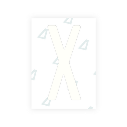 Alite Nanofilm for Guatemala license plates - Symbol "X" - Alite