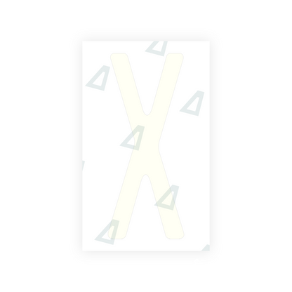 Alite Nanofilm for US (New Jersey - Embossed) license plates - Symbol "X" - Alite