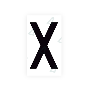 Alite Nanofilm for Spain Flat license plates - Symbol "X" - Alite