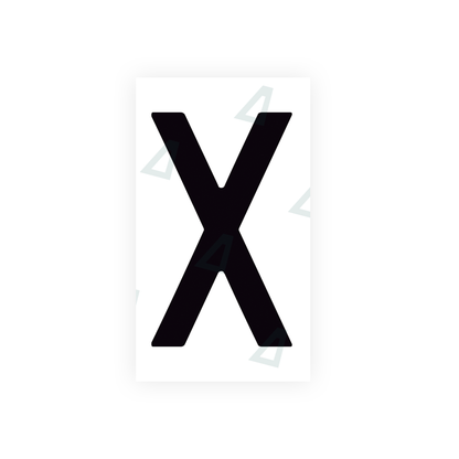 Alite Nanofilm for Spain Flat license plates - Symbol "X" - Alite