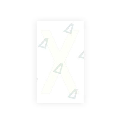 Alite Nanofilm for Spain Flat license plates - Symbol "X" - Alite