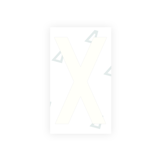 Alite Nanofilm for Greece license plates - Symbol "X" - Alite