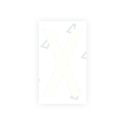 Alite Nanofilm for Greece license plates - Symbol "X" - Alite