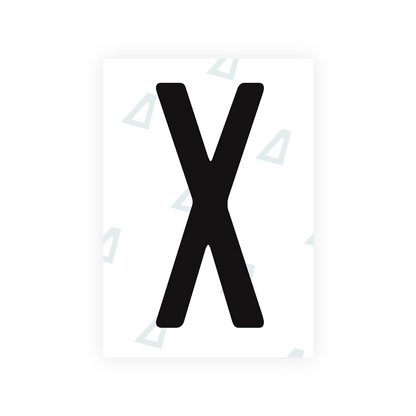 Alite Nanofilm for Guatemala license plates - Symbol "X" - Alite