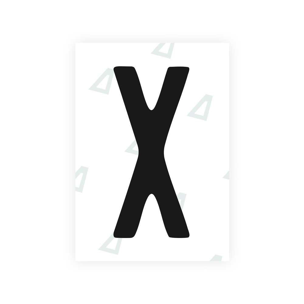 Alite Nanofilm for US (Connecticut 2013) license plates - Symbol "X" - Alite