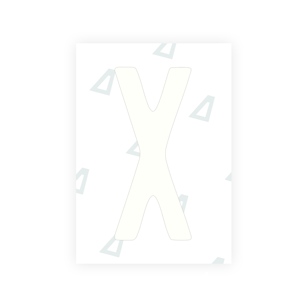 Alite Nanofilm for US (Connecticut 2013) license plates - Symbol "X" - Alite