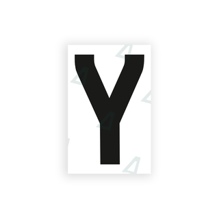 Alite Nanofilm for United Kingdom license plates - Symbol "Y" - Alite