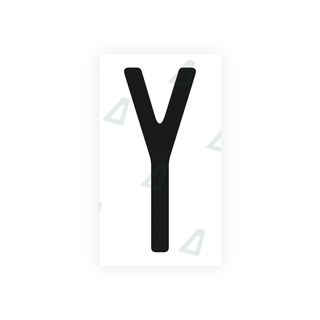 Alite Nanofilm for US (Ohio 2013) license plates - Symbol "Y" - Alite