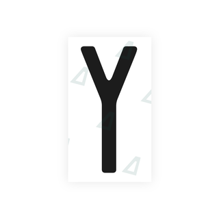 Alite Nanofilm for US (Quebec) license plates - Symbol "Y" - Alite